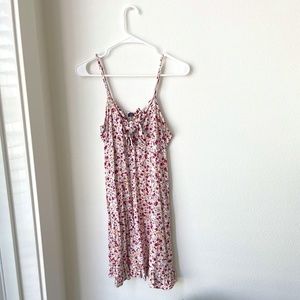 Floral Print Spaghetti Strap Sundress